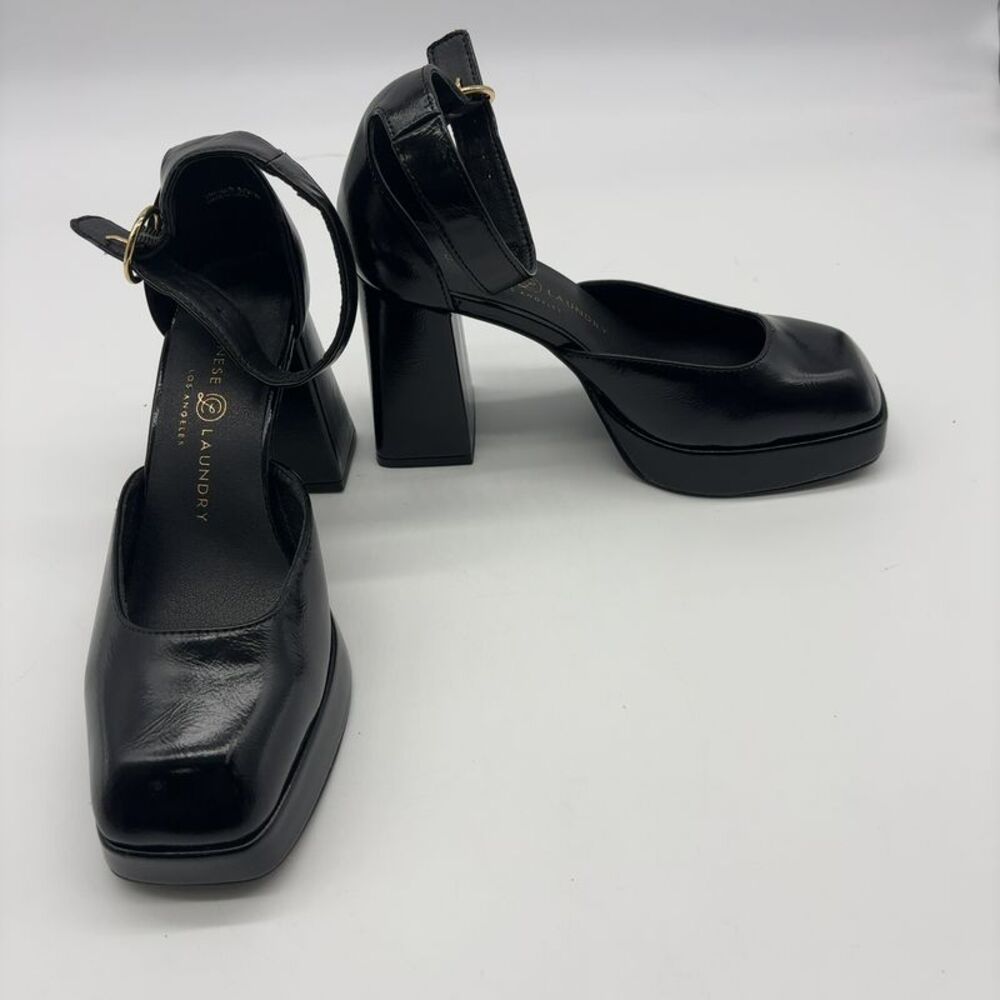 Chinese Laundry Black Patent leather heels - Picture 3 of 5
